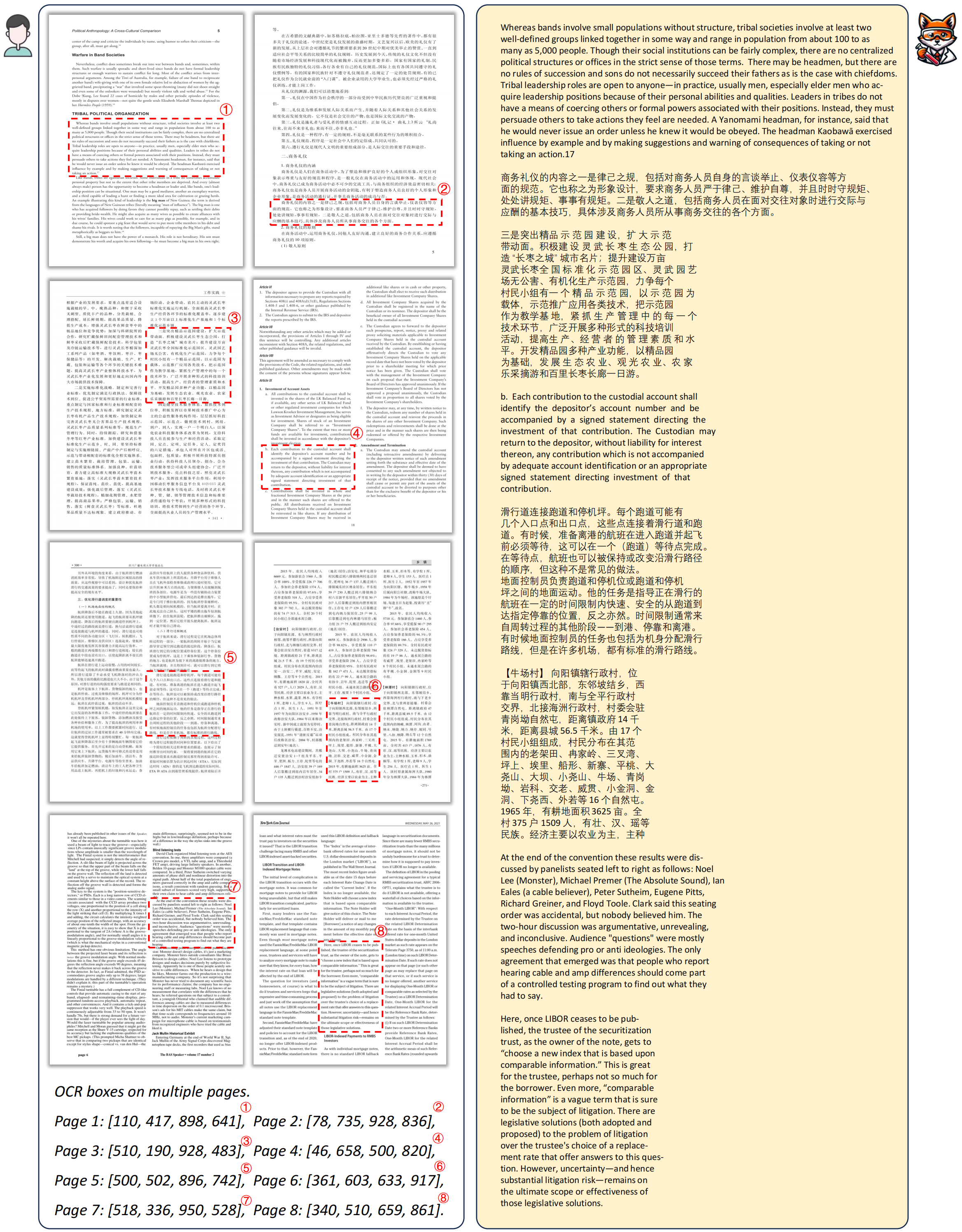 result visualization